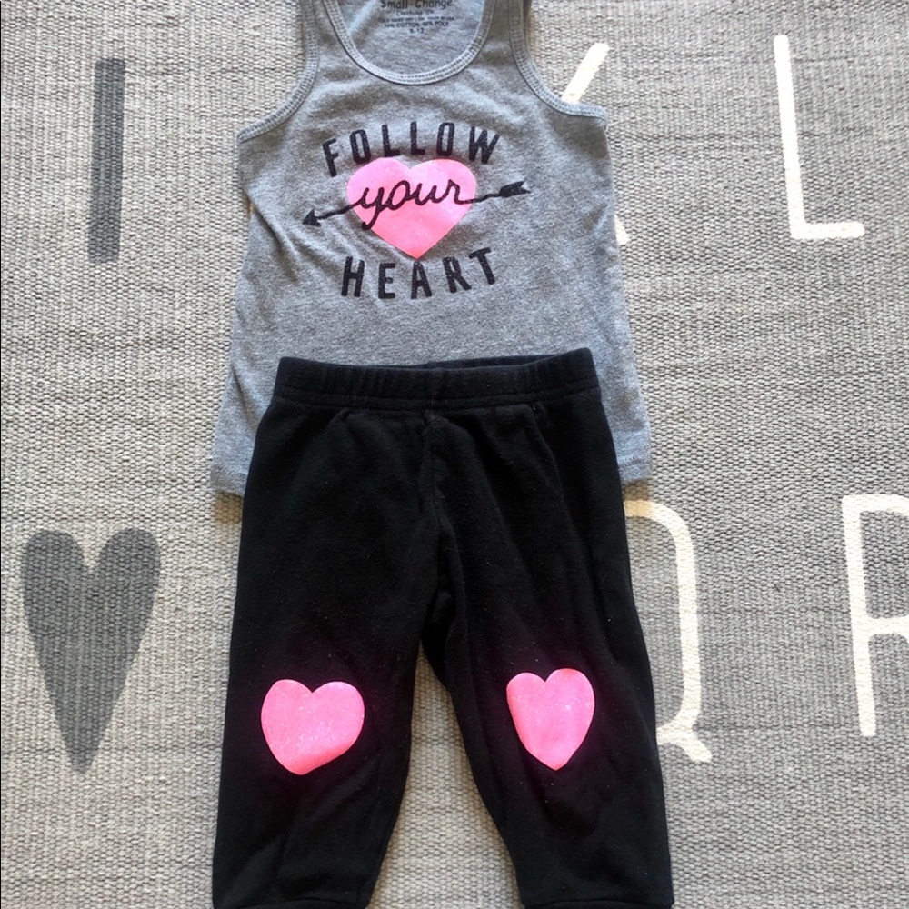 Small Change tank top and matching pants